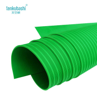 天空桥 高压绝缘垫 绿色条纹3mm*1m*10m 卷