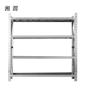 湘渭加厚201不锈钢重型货架商用仓库多层置物架多功能储物架1500*600*2000mm