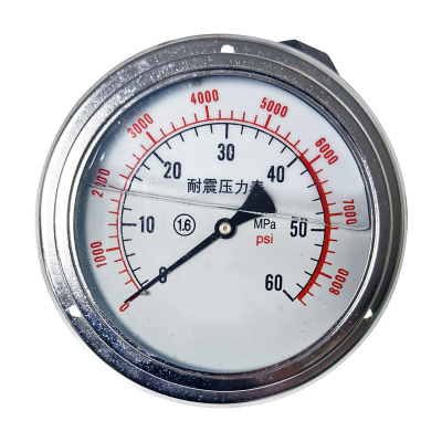 福宏昌泰 耐震压力表 YD60-0-60MPa