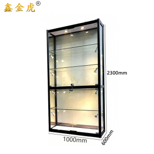 鑫金虎 展示柜玻璃透明储物柜BQ7 1000*600*2300mm