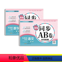 [正版]五年级下册同步训练语文数学AB卷小学5年级下册试卷测试卷全套非人教版单元测试期中期末冲刺100分考试模拟全优检