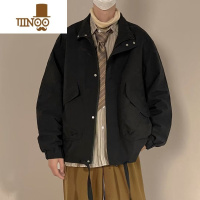 YANXU立领夹克男士宽松ins潮牌冲锋衣可翻领百搭休闲工装外套男