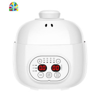 CR-DZ08隔水炖小电炖盅家用陶瓷BB煲宝宝炖锅煮粥炖汤 FENGHOU