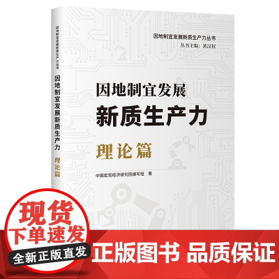 因地制宜发展新质生产力:理论篇