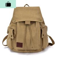 双肩包女帆布运动休闲男士女士背包韩版潮大中学生书包时尚旅行包NEW LAKE