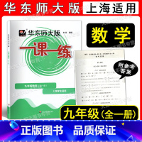 2022华师大一课一练 9年级 数学 九年级/初中三年级 [正版]华东师大版 一课一练 数学 九年级/9年级全一册上下册