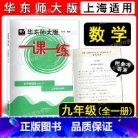 2022华师大一课一练 9年级 数学 九年级/初中三年级 [正版]华东师大版 一课一练 数学 九年级/9年级全一册上下册