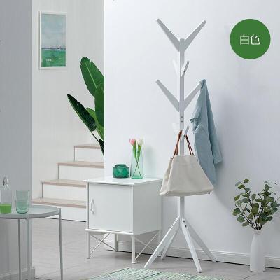 简约现代客厅楠竹家具简易实木质落地衣帽架时尚衣服架客厅卧室挂衣架收纳