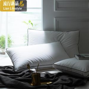 五星级酒店羽丝绒立体纤维枕棉高回弹枕芯护颈枕头成人单人水洗 三维工匠 舒芯高弹枕（单只） 默认尺寸