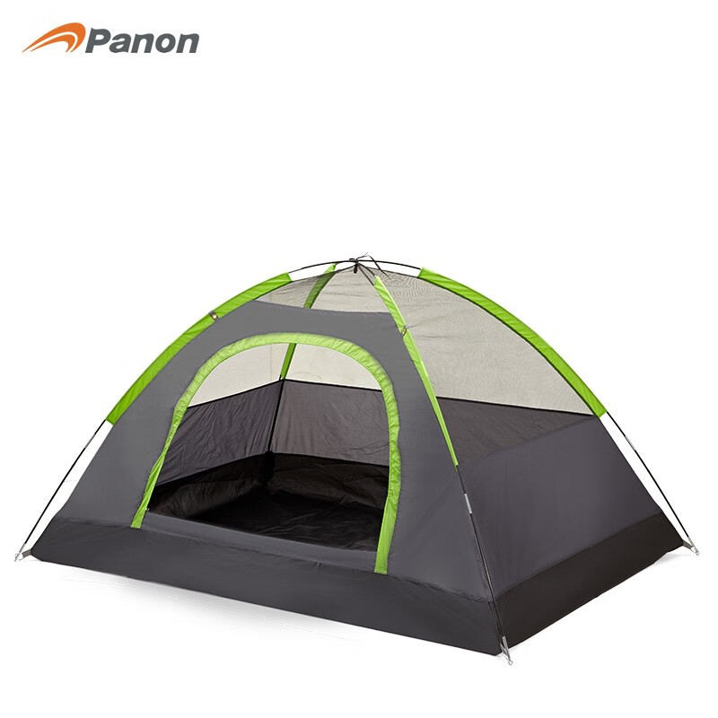 攀能 双人双层户外帐篷PN-2261 绿色 单位:个