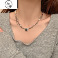 JiMi简约淡水珍珠项链2023年新款潮气质高级小众设计感轻奢时尚颈链女