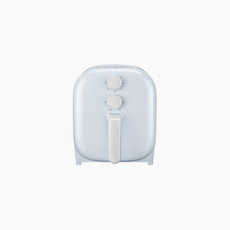 苏泊尔KJ50D67 空气炸锅家用智能多功能5L大容量2023新款无油烤箱电炸锅机 浅蓝色