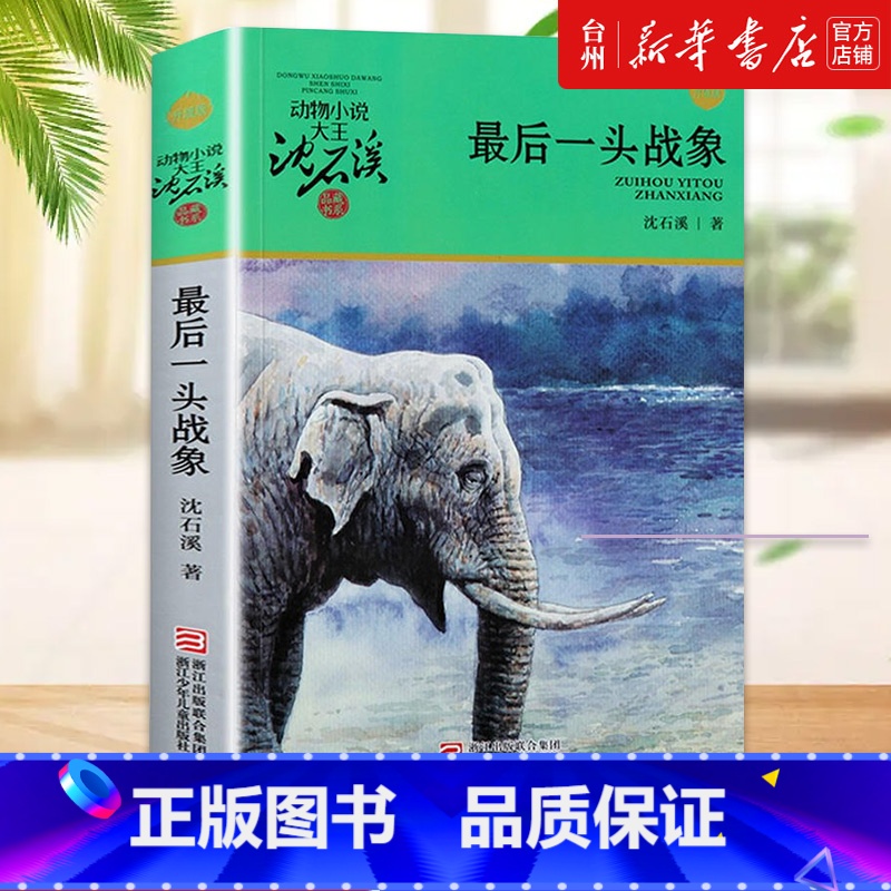 文科 小学通用 [正版]书店后一头战象(升级版)动物小说大王沈石溪品藏书系浙江少年儿童出版社直接表现丑陋与美丽融于一体的