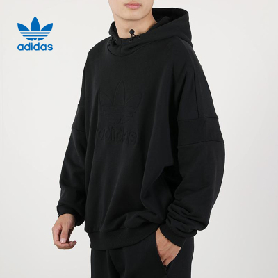 adidas阿迪达斯三叶草卫衣男装2020新款连帽宽松运动服套头衫GT7299