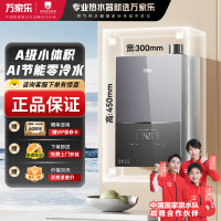 万家乐(Macro)零冷水燃气热水器小体积水量伺服器恒温 智能防冻 家用小尺寸热水器 天然气 16L 16M3X