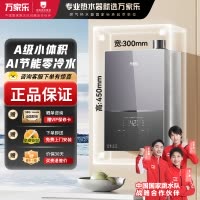 万家乐(Macro)零冷水燃气热水器小体积水量伺服器恒温 智能防冻 家用小尺寸热水器 天然气 16L 16M3X