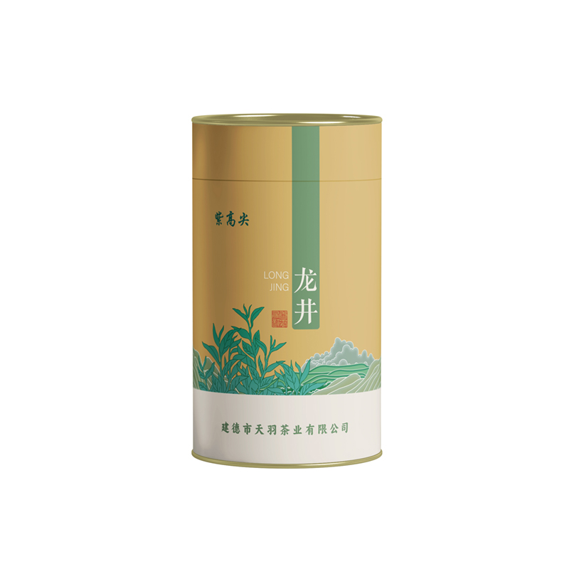 紫高尖龙井茶特级125g罐(高系列)