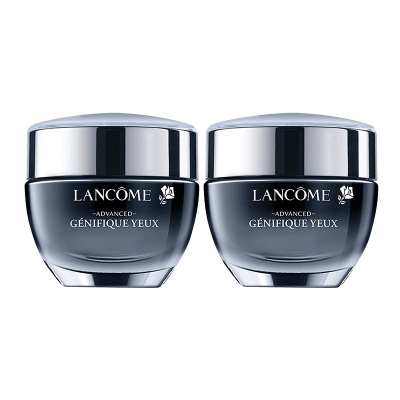 2件装|LANCÔME兰蔻小黑瓶眼部精华凝霜发光眼霜15ml