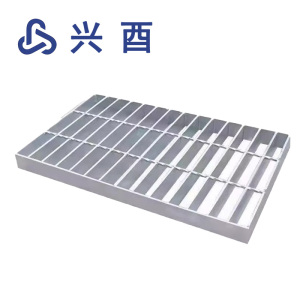 兴酉 镀锌钢格栅排水沟盖板 厚40mm 平方米