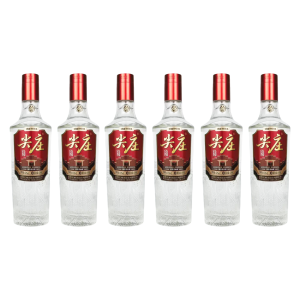 五粮液 尖庄荣耀52度500ml*6 浓香型白酒