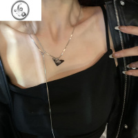 JiMi店主超推荐!个性百搭!钛钢项链气质名媛锁骨链女高级感不掉色