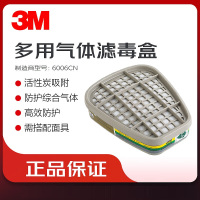 3M 6006CN 多用气体/ 蒸气滤毒盒 1个