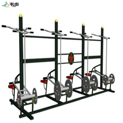 韦步BY85高拉组合训练器大型力量型综合体能训练运动健身器材