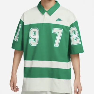 NIKE/耐克短袖T恤运动休闲舒适松身男装POLO衫FQ9582-365 D