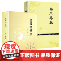 [2册]皇极经世书+ 梅花易数(故宫珍藏善本)梅花易数精解讲义周易邵氏学邵子易数书籍