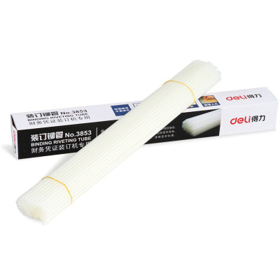 得力3853装订机专用铆管Φ5.2x500mm(100根/盒)（单位：件）