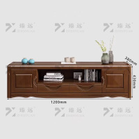 臻远 ZY-DSG-004 简约实木电视柜可伸缩电视柜
