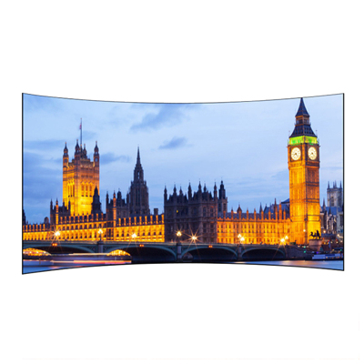 经科JK弧形画框投影幕布窄边框H3-AT/CW2编织透声幕白幕126寸16:9_LAK66