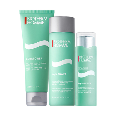 碧欧泉(BIOTHERM)男士水动力面部护肤套装礼盒三件套控油套装（洁面+水+乳）清爽补水