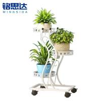 铭思达花架3层带轮个