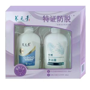 养元青云南白药控油健发防掉发洗发乳 控油健发女士长发防脱500ml+沐浴露480ml