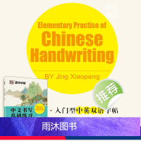 [正版]中文字体对外汉语教学中文书写基础练习自修YCT标准教程中英对照双语互译拼音笔画笔顺结构偏旁部首词语初学者轻松学