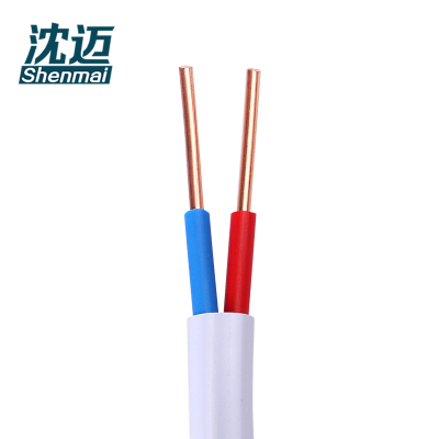 沈迈 铜芯硬电线 ZR-BVVB-2*1.5mm²(95米) /捆