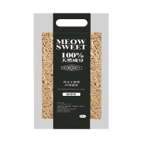 植物纤维豆腐猫砂猫沙无尘易结团豆腐渣2mm颗粒冲厕活性炭6L