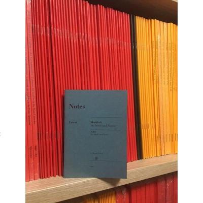 亨乐原版小五线谱本NotesAMiniatureBookletof8StaveManuscript