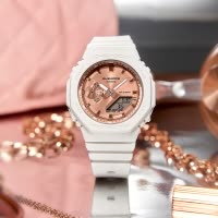 卡西欧手表女新品学生手表高颜值电子手表女运动GMA-S2100MD