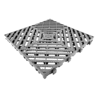 臻远 ZY3121308地格栅塑料拼接地板垫网格垫板 灰色