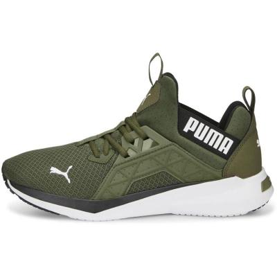 彪马(Puma)PU麻面料拼接网布运动鞋男休闲百搭缓震训练鞋室内健身