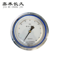 嘉禾长久 精密压力表轴向带边 YB150ZT 0.4级 0-60Mpa 块