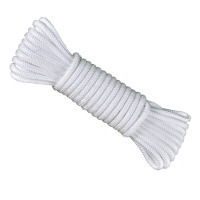 鑫环境 耐磨尼龙绳4mm 100米 安全绳尼龙编织绳帐蓬绳捆绑绳子