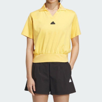 adidas/阿迪达斯女子新款 翻领休闲运动短袖T恤 IM8820 C