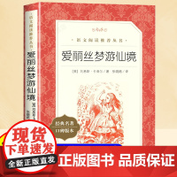 爱丽丝梦游仙境人民文学出版社六年级下册 原版 小学生阅读课外书下学期书籍推儿童读物三四五年级读书吧荐名著 非注音版非完整