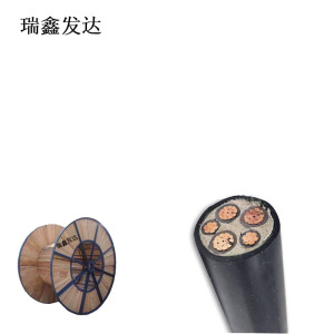 瑞鑫发达 铜芯铠装电力电缆 YJV22 3*185+2*95 米