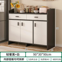 鞋柜家用门口收纳柜大容量客厅阳台杂物鞋柜储物柜靠墙一体置物柜