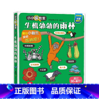 小小探险家第五辑 生机勃勃的雨林 [正版]生机勃勃的雨林 小小探险家第五辑2-4-6岁宝宝科普翻翻书学前儿童幼儿园早教启