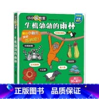 小小探险家第五辑 生机勃勃的雨林 [正版]生机勃勃的雨林 小小探险家第五辑2-4-6岁宝宝科普翻翻书学前儿童幼儿园早教启